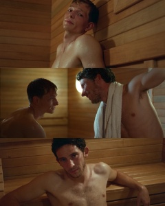 sauna scene