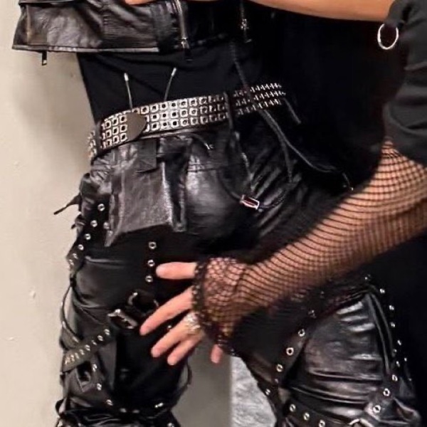 leather butt