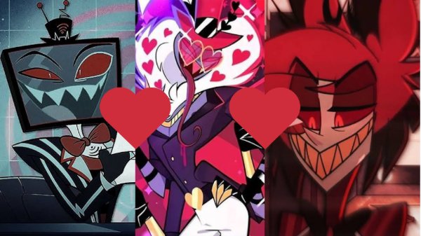 RadioStaticMoth (Alastor x Vox x Valentino)