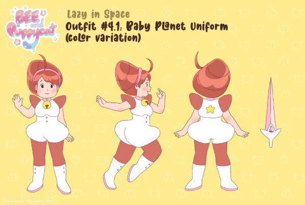 Baby Planet Uniform - color palette variation