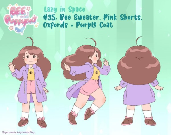 Basic Bee Sweater Combo + Purple Coat