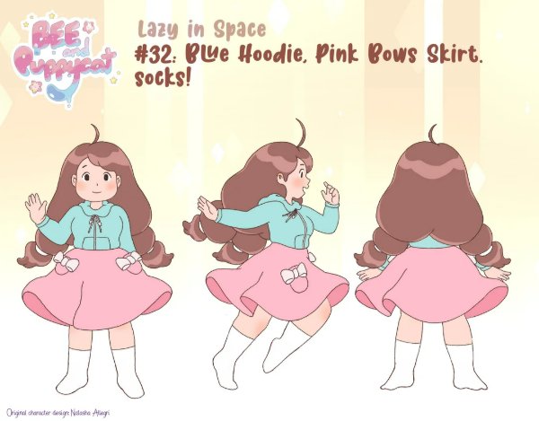 Blue Hoodie, Pink Skirt!