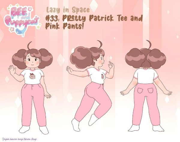 Pretty Patrick Tee! And Pink Pants
