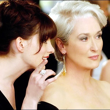 miranda & andy (the devil wears prada)
