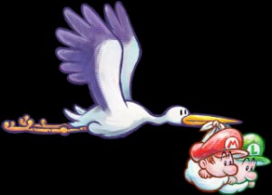 Stork & Babies (Yoshi)