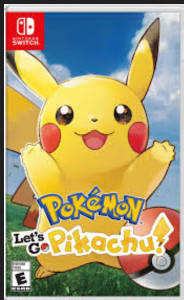 Pokemon Let's Go Pikachu