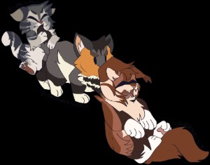 Rubblepaw, Robinwing (SKC) And Squirrelfur