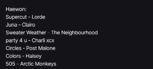lily's playlist