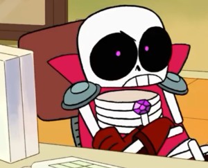 A Real Magic Skeleton