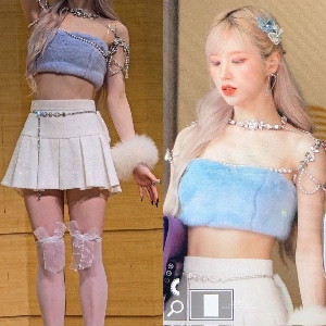Heejin Blue Fur