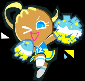 Cheerleader Cookie