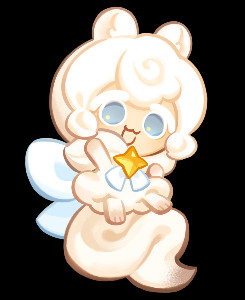 Cream Ferret Cookie