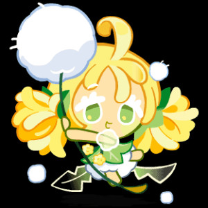Dandelion Fairy Cookie