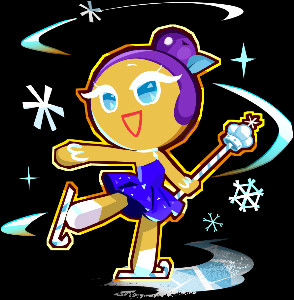 Skating Queen Cookie