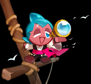 Sorbet Shark Cookie