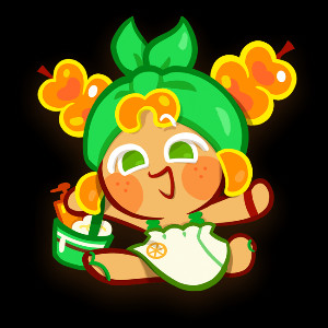 Tangerine Tanghulu Cookie