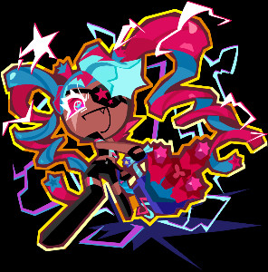 Twizzly Gummy Cookie