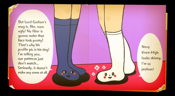 Navy Knee-High Sock