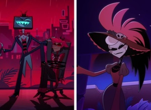 Vox x Alastor x Rosie: MediaRose