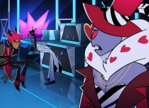 Vox x Alastor x Valentino: MediaMoth