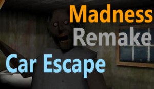 Granny 1.8 Remake Madness Car Escape