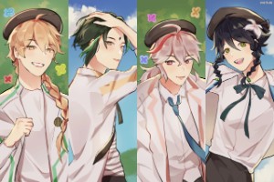 4NEMO (Aether × Xiao × Venti × Kazuha)