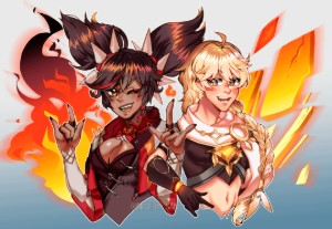 Aethyan (Aether × Xinyan)