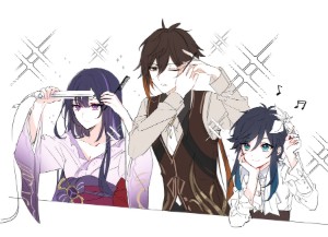 Archon Trio (Raiden Ei × Zhongli × Venti)