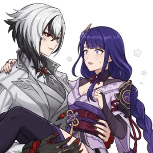 ArleEi (Arlecchino × Raiden Ei)