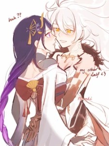 AsmoEi (Asmoday × Raiden Ei)