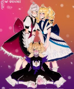 Barbfischelle (Barbara × Fischl × Noelle)