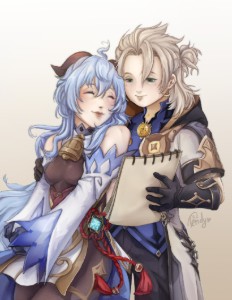 Ganbedo (Ganyu × Albedo)