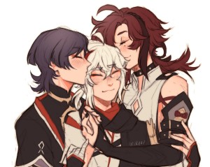 HeiKazuScara (Heizou × Kazuha × Scaramouche)