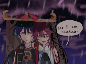 HeiScara (Heizou × Scaramouche)