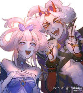 Ittokomi (Itto × Kokomi)
