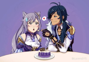 KaeQing (Kaeya × Keqing)