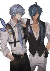 Kaeyato (Kaeya × Ayato)