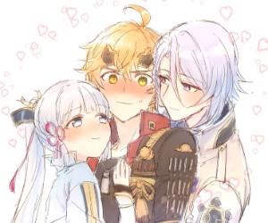 KamiThoma (Ayaka × Thoma × Ayato)