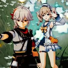 Kazubara (Kazuha × Barbara)