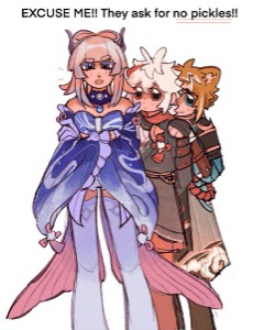 Kazukorou (Kazuha × Kokomi × Gorou)