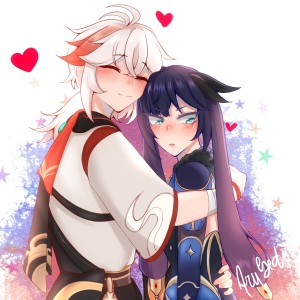 Kazumona (Kazuha × Mona)