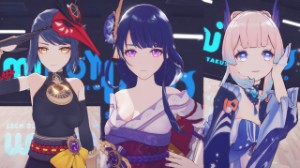 KokoEiSara (Kokomi × Raiden Ei × Sara)