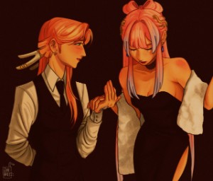 Kokofei (Kokomi × Yanfei)