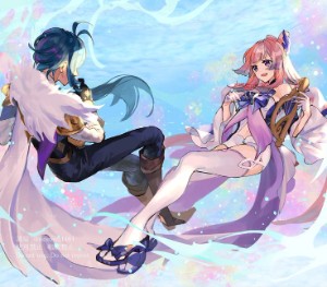 Kokokae (Kokomi × Kaeya)