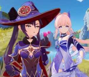 KokoMona (Kokomi × Mona)