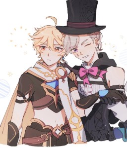Lyneyther (Lyney × Aether)
