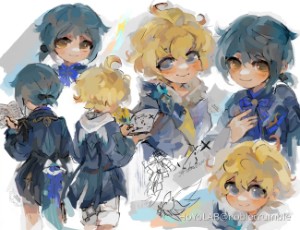 Mikaqiu (Mika × Xingqiu)