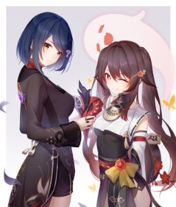 SaraTao (Sara × Hu Tao)