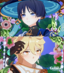 Scaraether (Scaramouche × Aether)