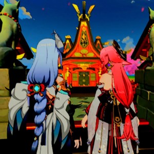 Shenmiko (Shenhe × Yae Miko)